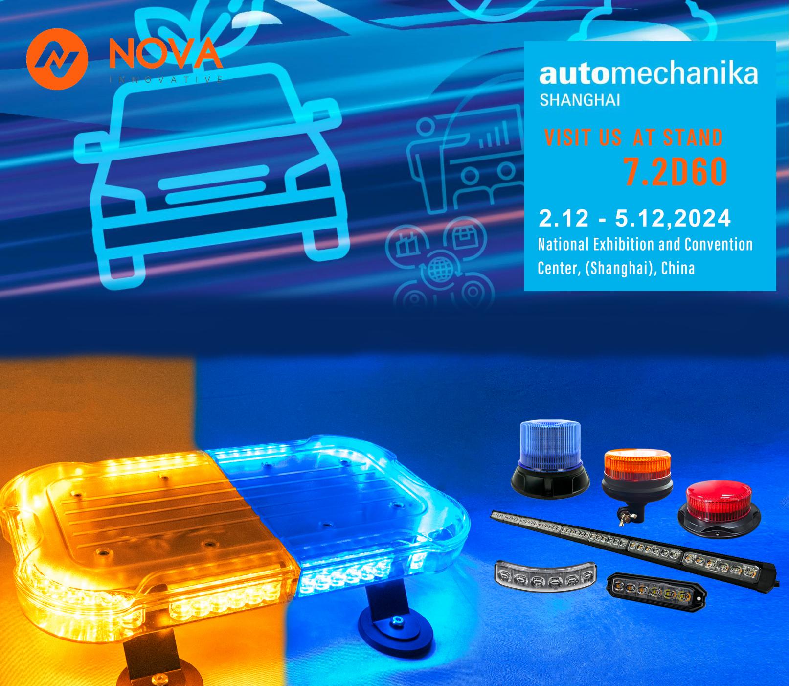 Nova Araç Sizi Automechanika Şangay 2024'te bizi ziyaret etmeye davet ediyoruz